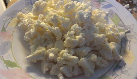 сырно-сливочный суп с цветной капустой