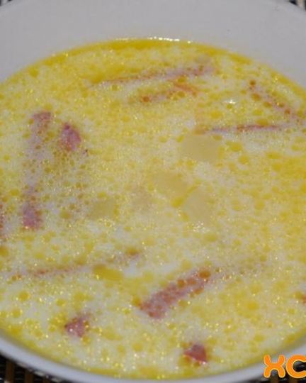 Рецепт сырного супа из плавленого сыра с колбасой