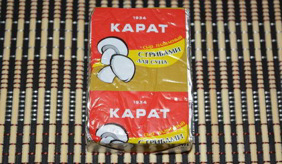 сырный суп из плавленого сыра с колбасой