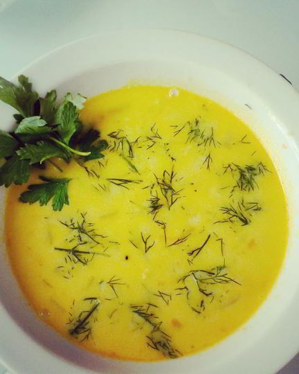 Рецепт сырного супа по-французски