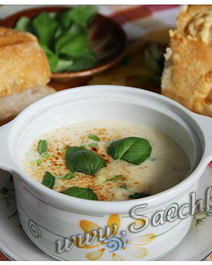 Рецепт сырного супа-пюре