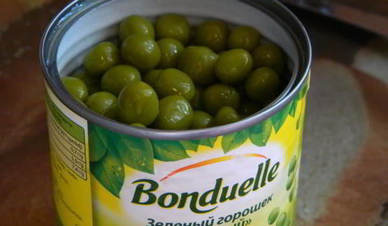 сырный суп с горошком и капустой