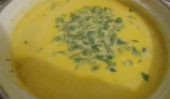 сырный суп с горошком