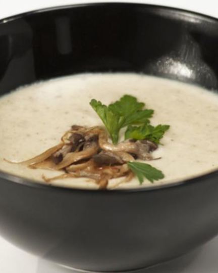 Рецепт сырного супа с грибами