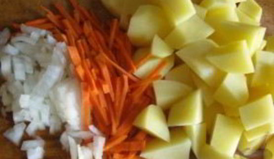 сырный суп с картошкой