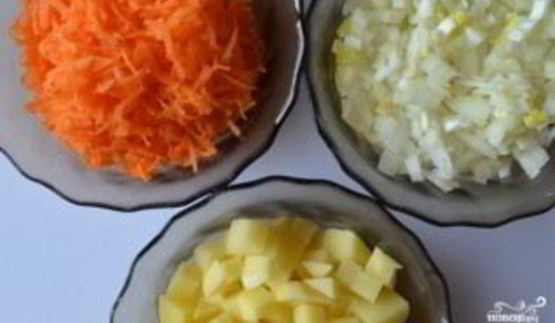 сырный суп с морепродуктами