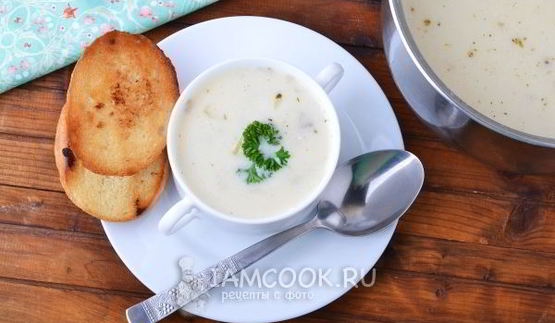 сырный суп с плавленным сыром