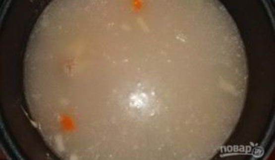 сырный суп со свининой в мультиварке