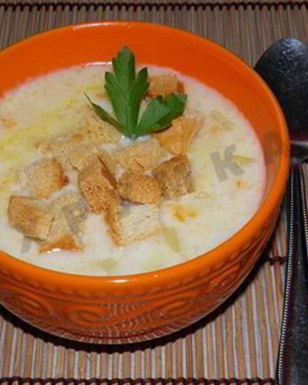 Рецепт сырного супа в мультиварке