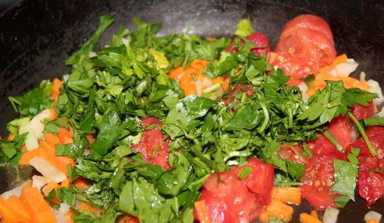 сырный супчик с тыквенными клецками