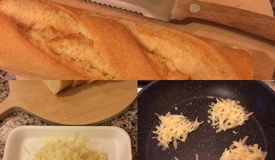 томатный суп с гренками