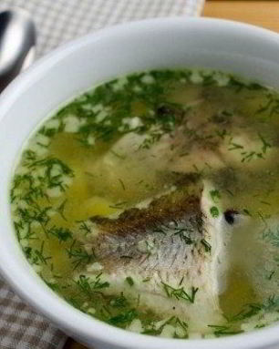 Уха деревенская