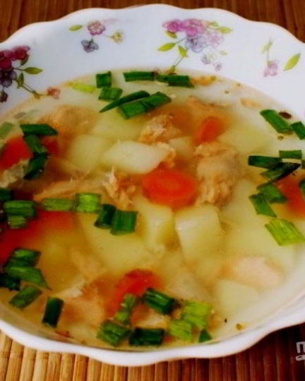 Рецепт ухи из головы форели