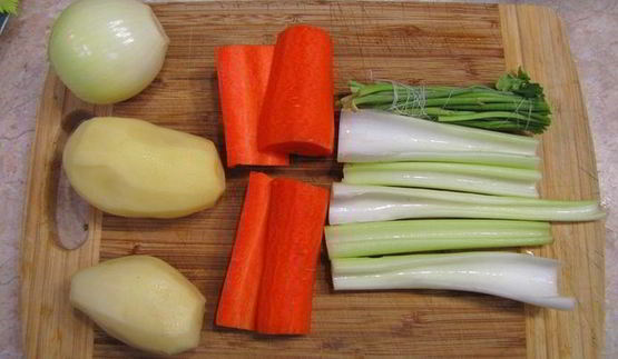 уха из головы и хвоста