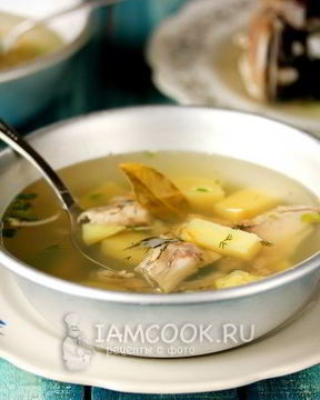 Уха из головы толстолобика