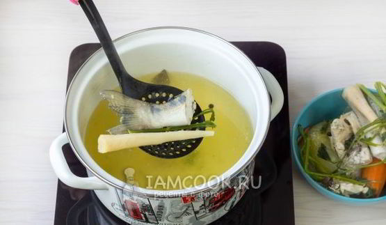 уха из судака по-домашнему