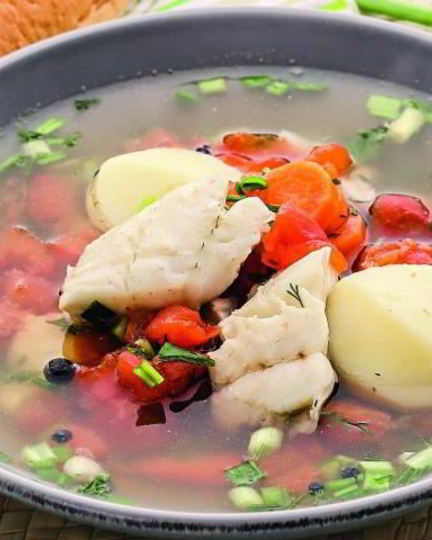 Рецепт ухи классической на костре