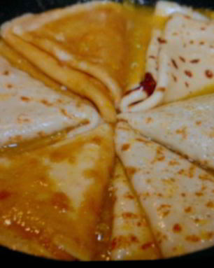 Апельсиновые блины