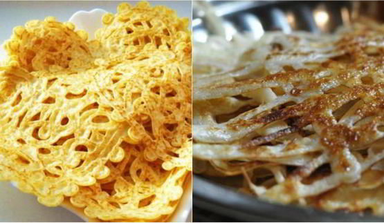 ажурные блины на молоке