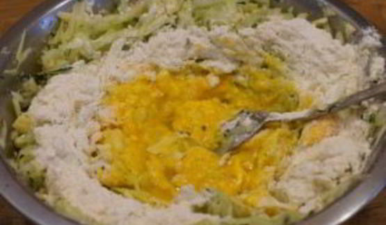 блинчики из кабачков с сыром