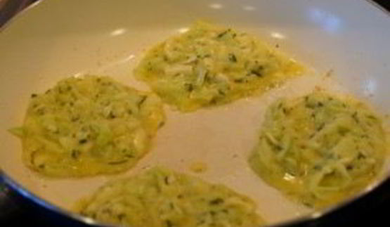 блинчики из кабачков с сыром