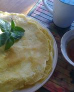 Блинчики к мятному чаю