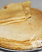 Блинчики на молоке Любимые