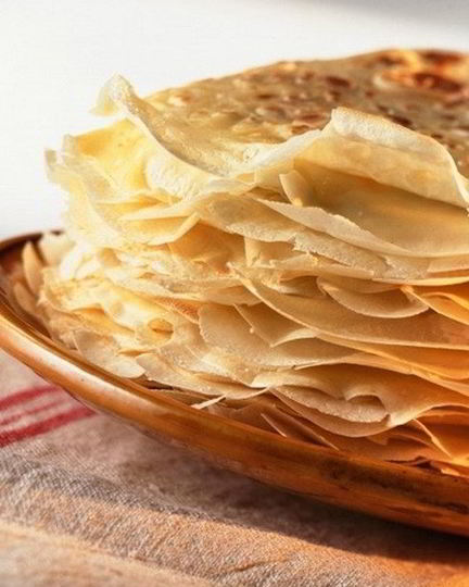 Рецепт блинчиков на сливках и сметане