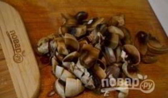 блинчики с грибами