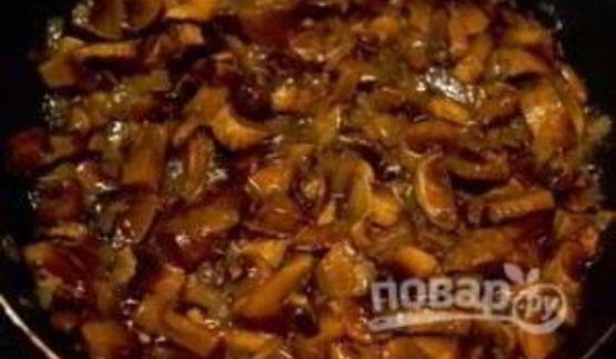 блинчики с грибами