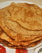 Блинчики с отрубями