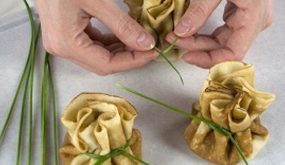 блинчики с овощами