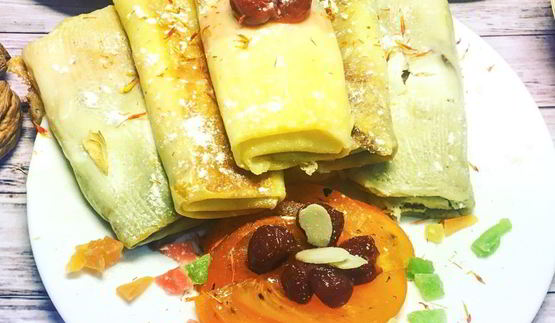 блинчики с творогом