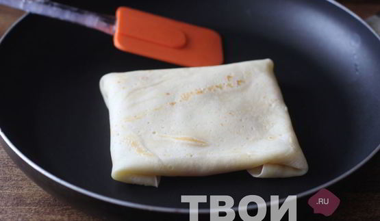 блинчики с ветчиной и сыром