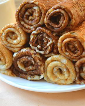 Блинчики в бутылке