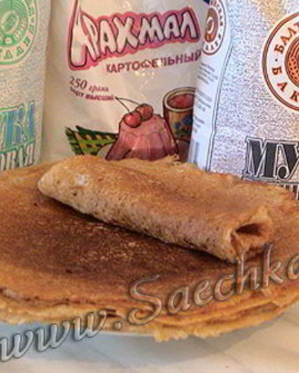 Рецепт блинов без глютена