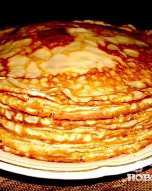 Блины красные