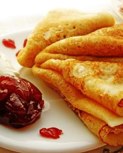 Рецепт блинов на газированной воде