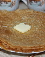 Блины на кефире без яиц