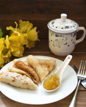 Блины на кислом молоке