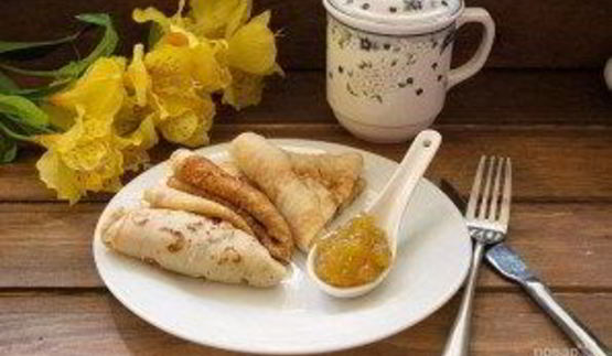 блины на кислом молоке