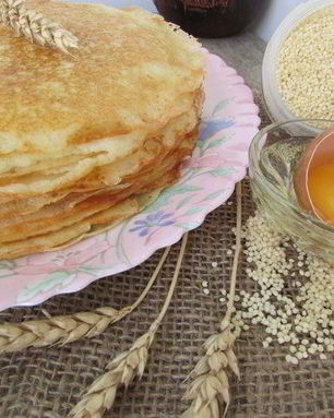 Блины на пшенной каше