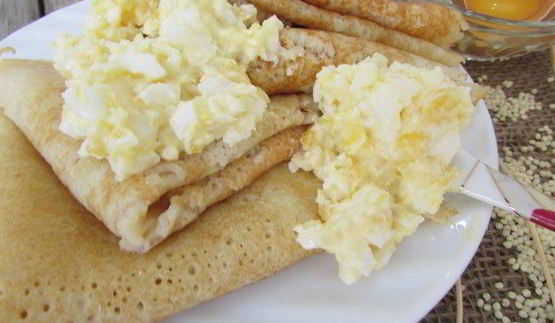 блины на пшенной каше