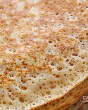 Блины на сыворотке тонкие с дырочками