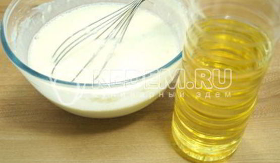 блины с фаршем и морковью по-корейски