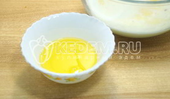 блины с красной икрой