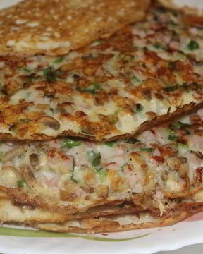 Блины с припеком классические