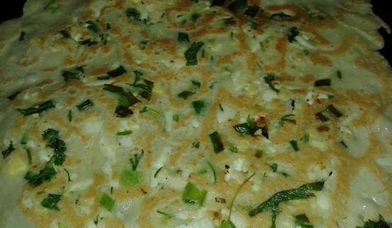 блины с припеком