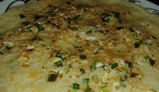 блины с припеком