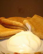 Блины творожные